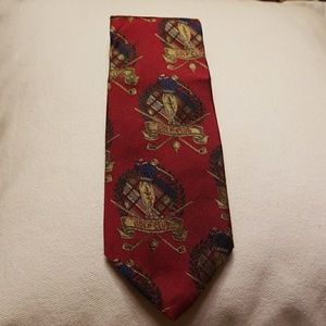 Tuttle Golf Collection Mens 100% Silk Neck Tie
